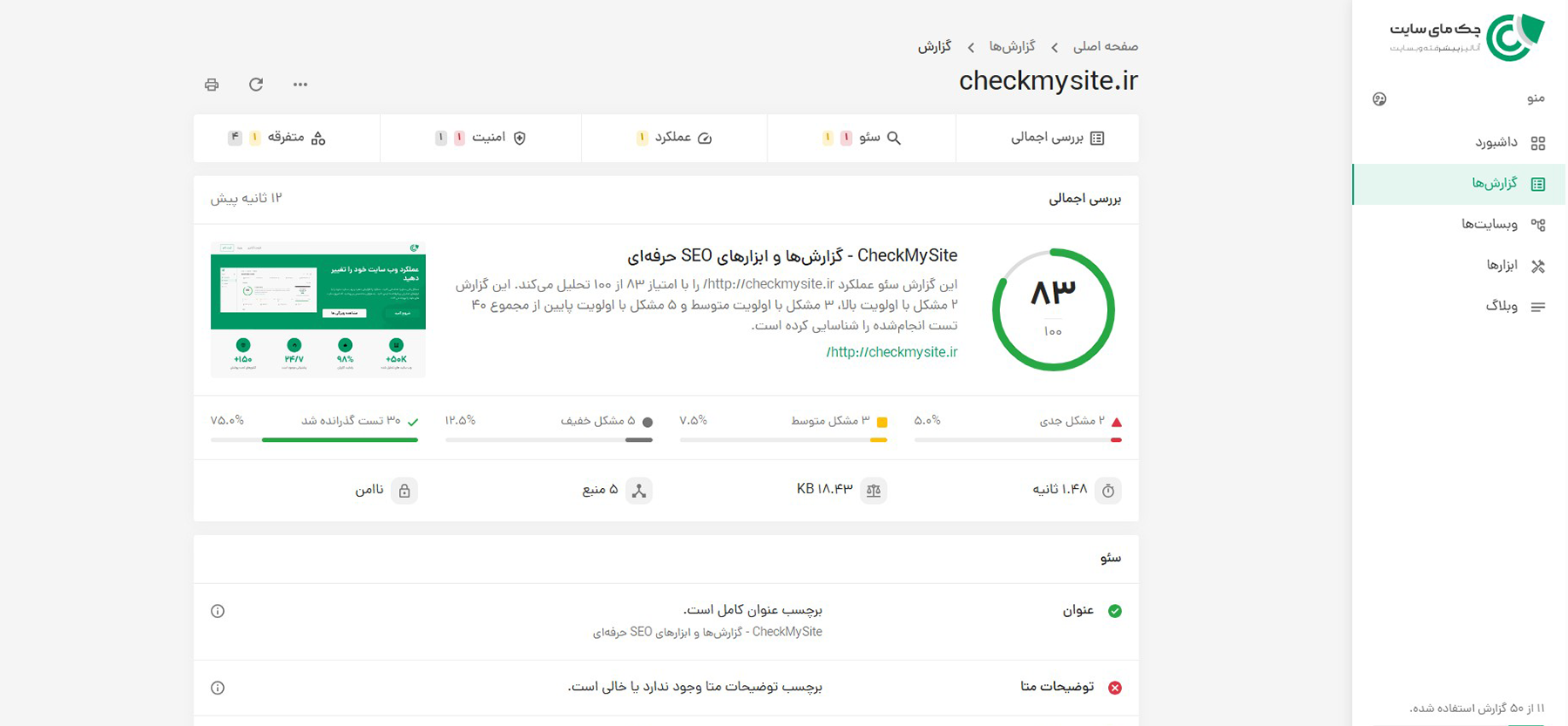 CheckMySite